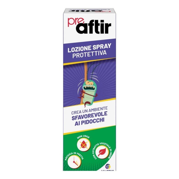 PreAftir Lozione Spray Protezione Pidocchi 100ml - PreAftir