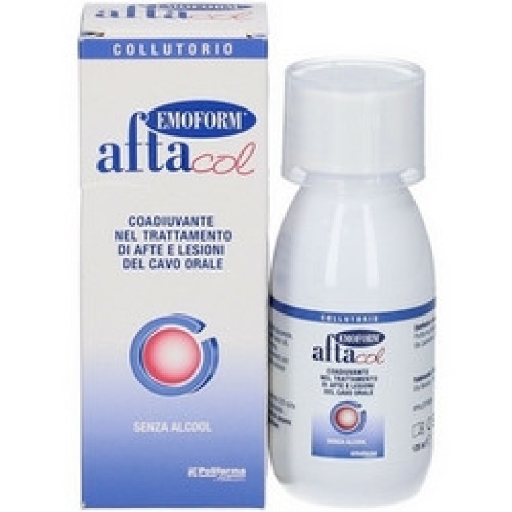 Emoform Aftacol Collutorio per afte e lesioni 120ml - Emoform