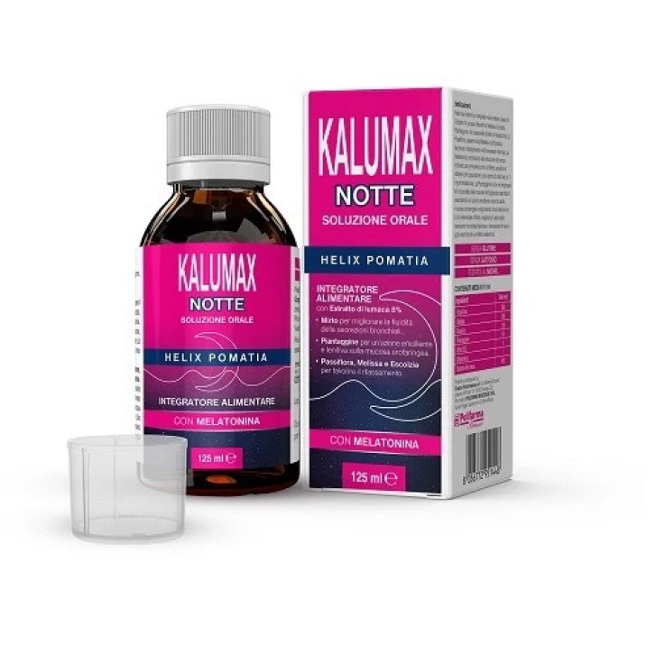 Kalumax Notte Integratore Alimentare per Sonno 125ml - Polifarma Benessere Srl