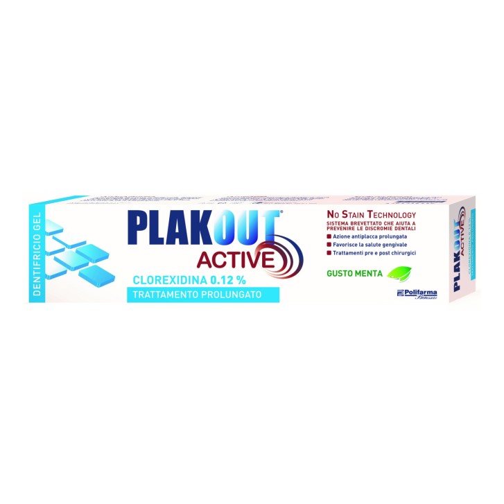 Dentifricio Gel Antiplacca 0,12% Emoform Plakout Active 75ml - Emoform