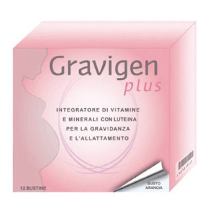 Gravigen Plus Integratore per Gravidanza 12 Bustine - Polifarma