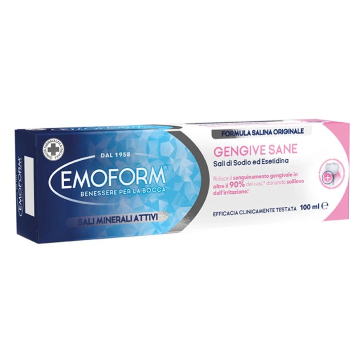Emoform Gengive Sane Pasta Dentifricia 100ml - Polifarma Benessere