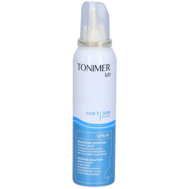 Tonimer Lab Soft Spray Nasale, Soluzione Isotonica Sterile 125ml - Tonimer