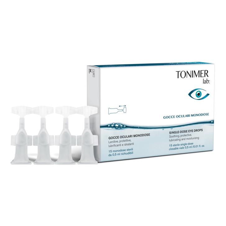 Tonimer Gocce Oculari Monodose con Acqua di Fiordaliso e Amamelide 15 Flaconcini - Tonimer Tonimer Gocce Oculari Monodose con Acqua di Fiordaliso e Amamelide 15 Flaconcini - Tonimer