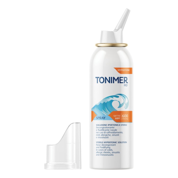 Tonimer Spray Ipertonico Soluzione Nasale Decongestionante 100ml - Tonimer