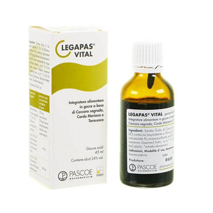 Legapas Vital Gocce Integratore Funzione Digestiva 45ml - Named