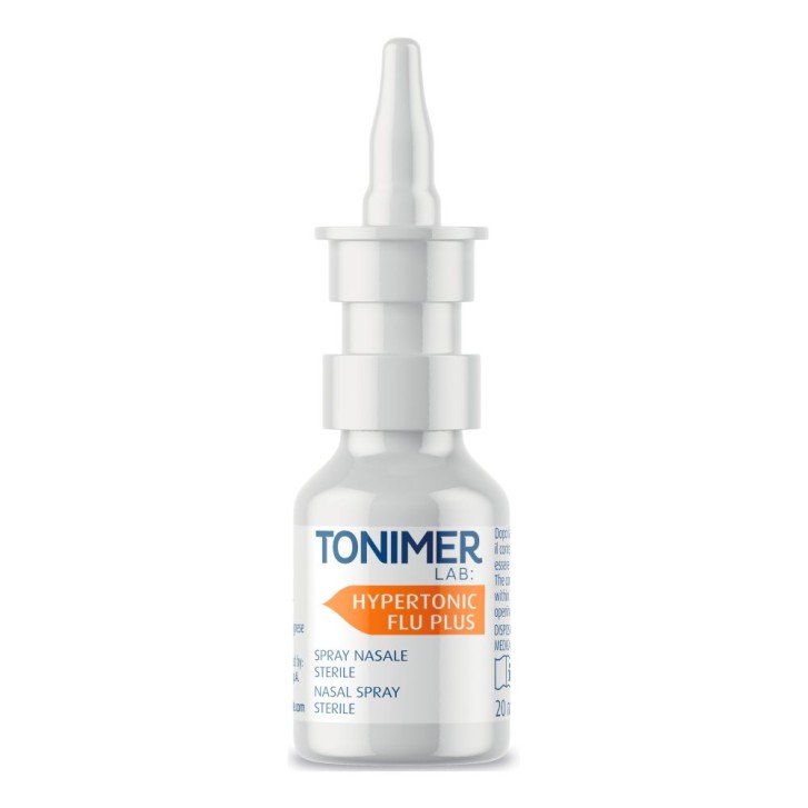 Tonimer Lab Hypertonic Flu Plus Spray Nasale 20ml - Tonimer