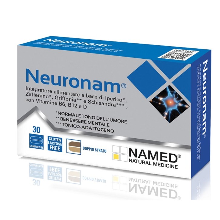 Neuronam Integratore Benessere Mentale 30 Compresse - NAMED