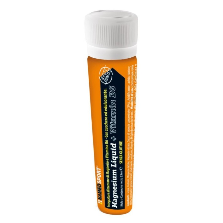 Magnesio Liquido con Vitamina C Integratore Named Sport - Named
