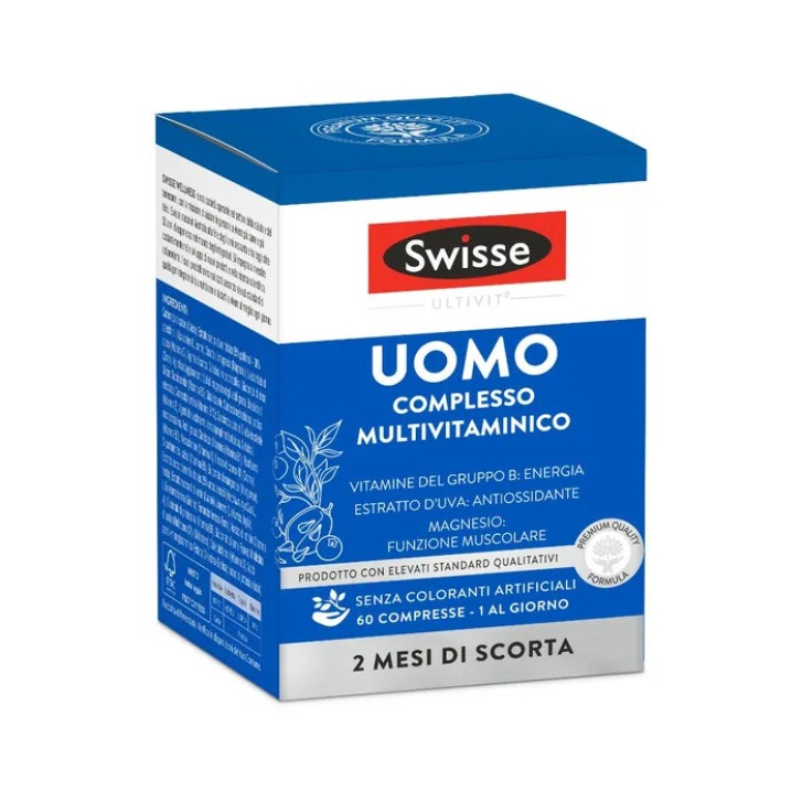 Multivitaminico Uomo 60 Compresse - Swisse