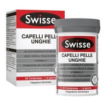 Swisse Capelli Pelle Unghie Integratore per Benessere di Capelli e Unghie - 60 Compresse - Swisse Swisse Capelli Pelle Unghie Integratore per Benessere di Capelli e Unghie - 60 Compresse - Swisse
