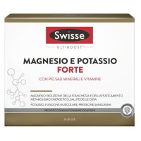 Swisse Magnesio Potassio Forte Integratore per Stanchezza 24 Bustine - Swisse