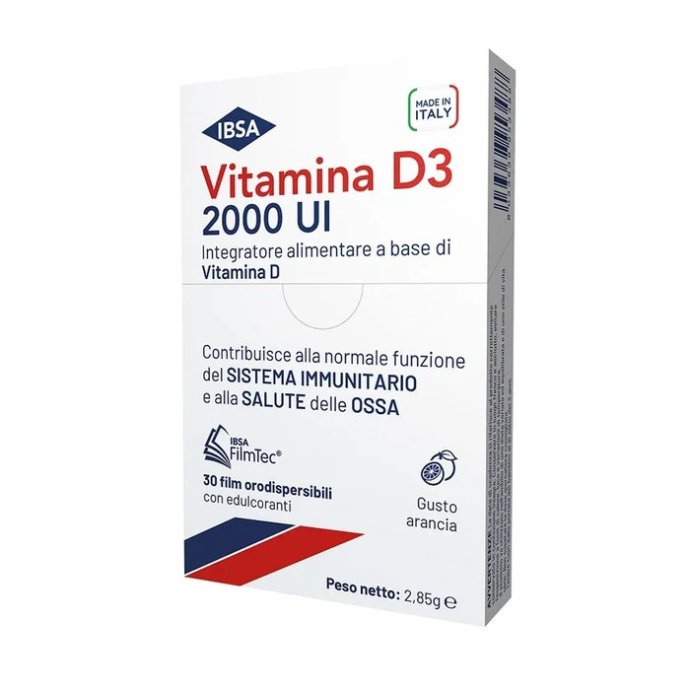 Vitamina D3 IBSA 2000UI Film Orodispersibili - IBSA