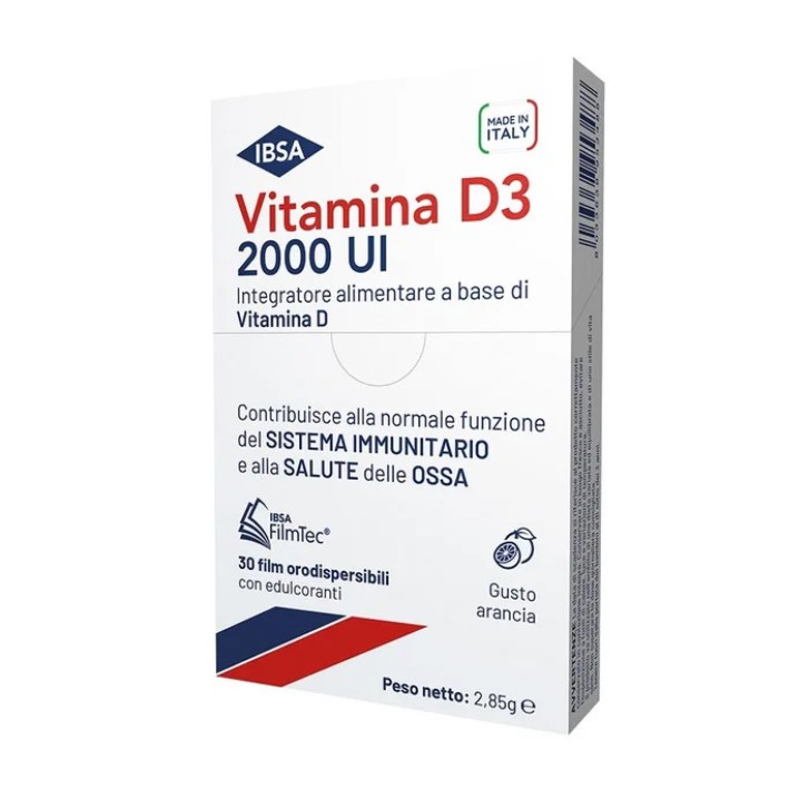 Vitamina D3 IBSA 2000UI Film Orodispersibili - IBSA