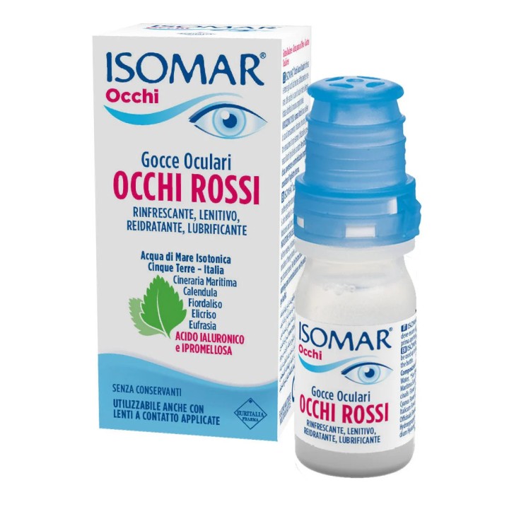 Isomar Gocce Oculari per Occhi Rossi 0,2% 10 ml - Isomar