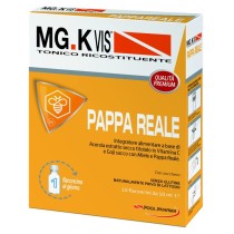 MgK Vis Tonico Ricostituente con Pappa Reale 10 Flaconcini - Pool Pharma