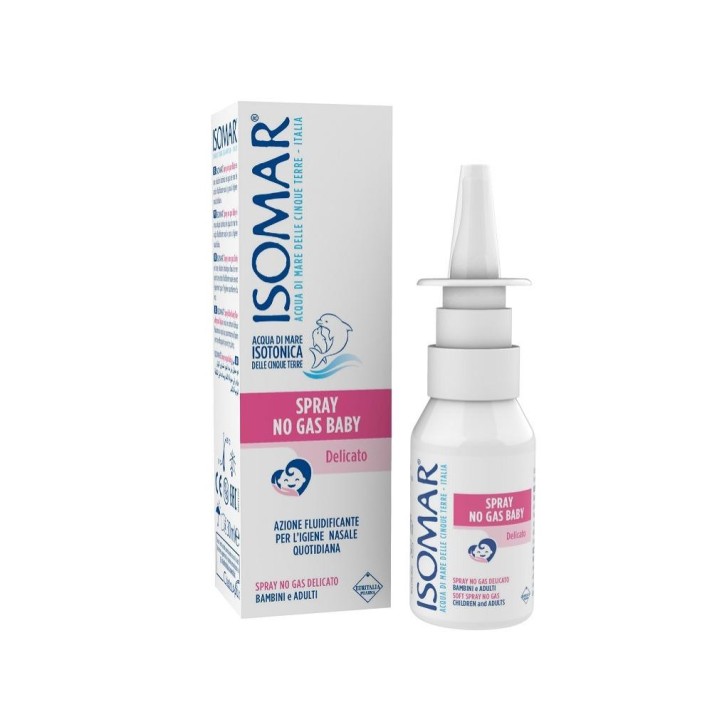 Isomar Baby Spray Nasale Soluzione Isotonica 30ml - Isomar Isomar Baby Spray Nasale Soluzione Isotonica 30ml - Isomar