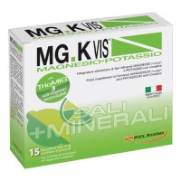 MGK-VIS Magnesio Potassio Lemonade Integratore 15 Bustine - MGK-VIS MGK-VIS Magnesio Potassio Lemonade Integratore 15 Bustine - MGK-VIS