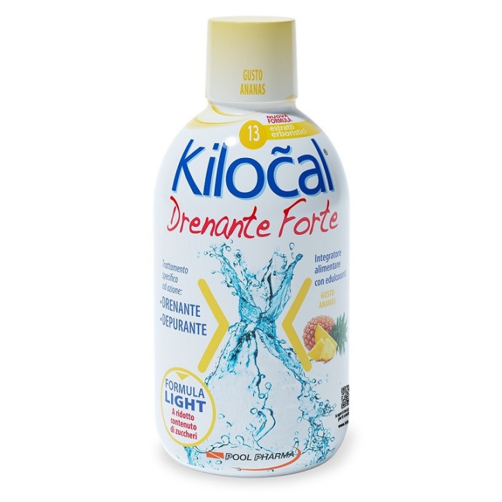 Kilocal Drenante Forte Ananas Integratore Drenante 500ml - Kilocal