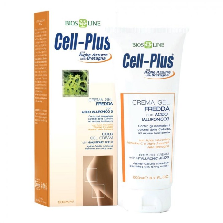 Cell-Plus Crema Gel Fredda Tonificante 200ml - CELL-PLUS