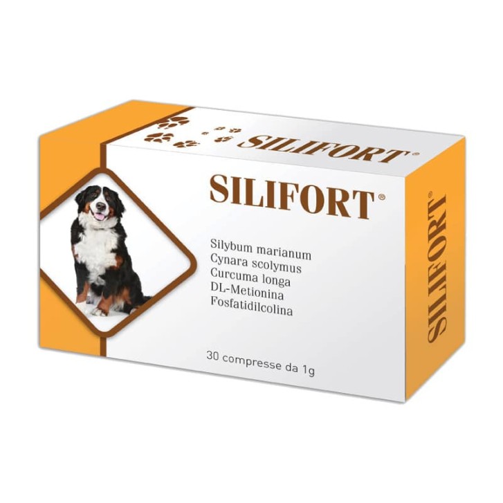 Silifort Supporto Funzione Epatica Cani e Gatti 30 Compresse - SILIFORT