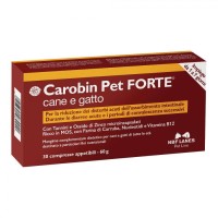 Carobin Pet Forte NBF Lanes Integratore per Cani e Gatti - 30 Compresse