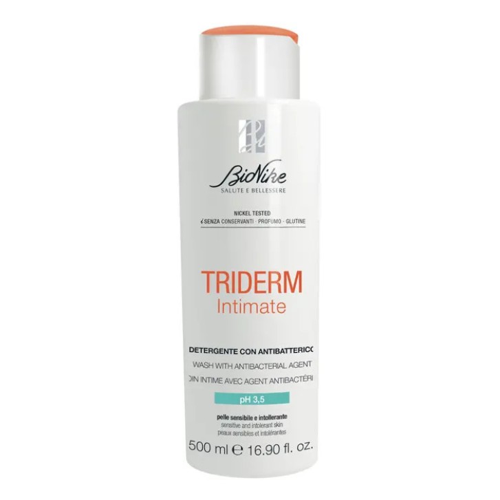 Detergente Intimo Antibatterico Triderm pH 3.5 500ml - Bionike
