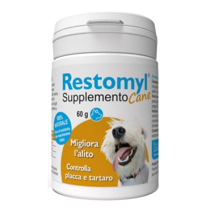 Restomyl Supplemento Supporto Nutrizionale per Cani 60g - Innovet Restomyl Supplemento Supporto Nutrizionale per Cani 60g - Innovet