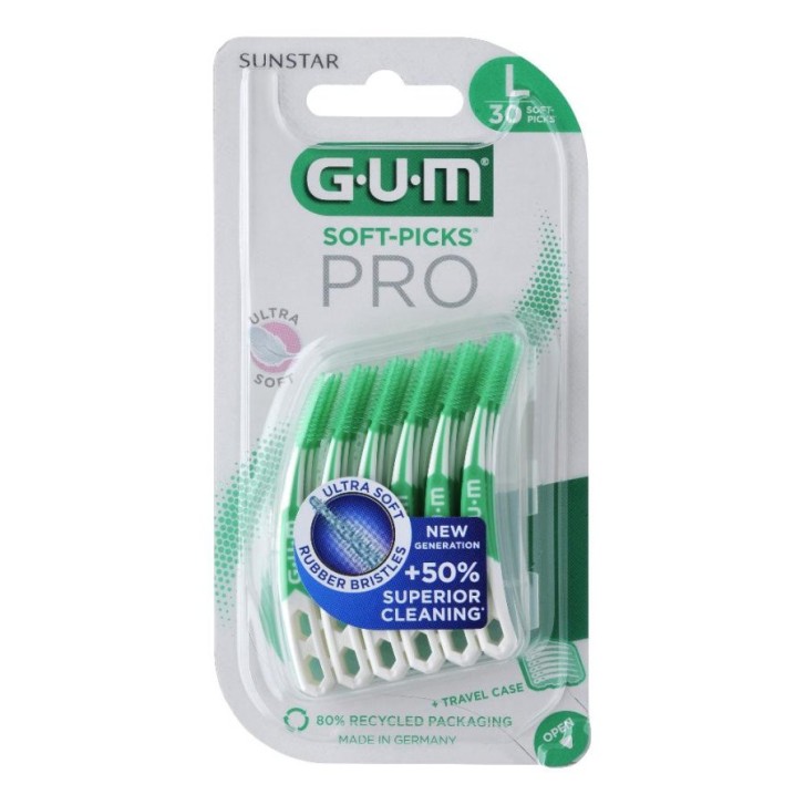 GUM Soft Picks Pro Large Scovolino Interdentale 30 Pezzi - GUM