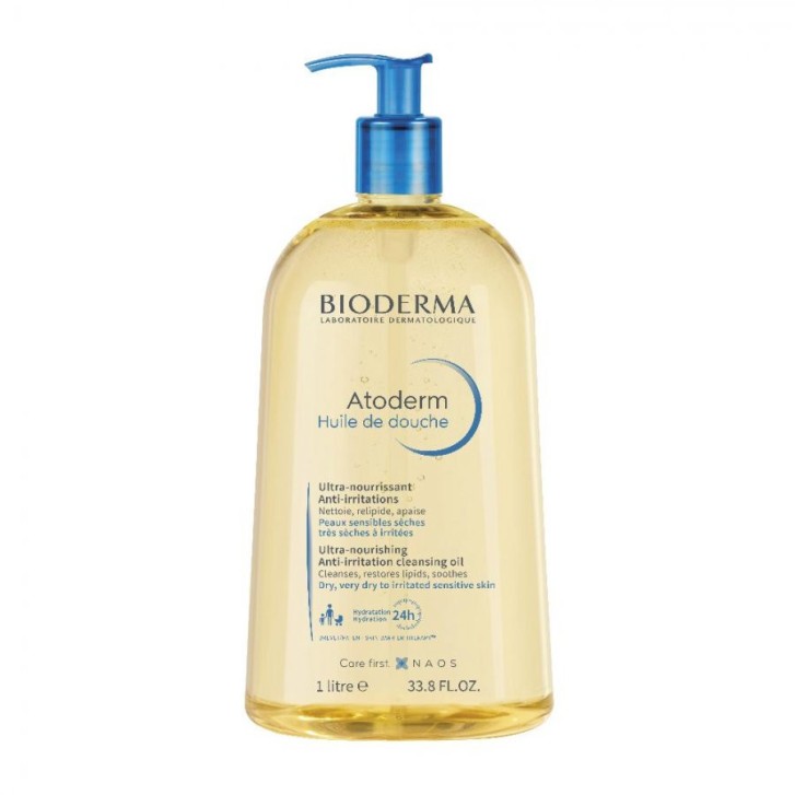 Atoderm Olio Doccia Pelle Secca e Sensibile 1000ml - Bioderma