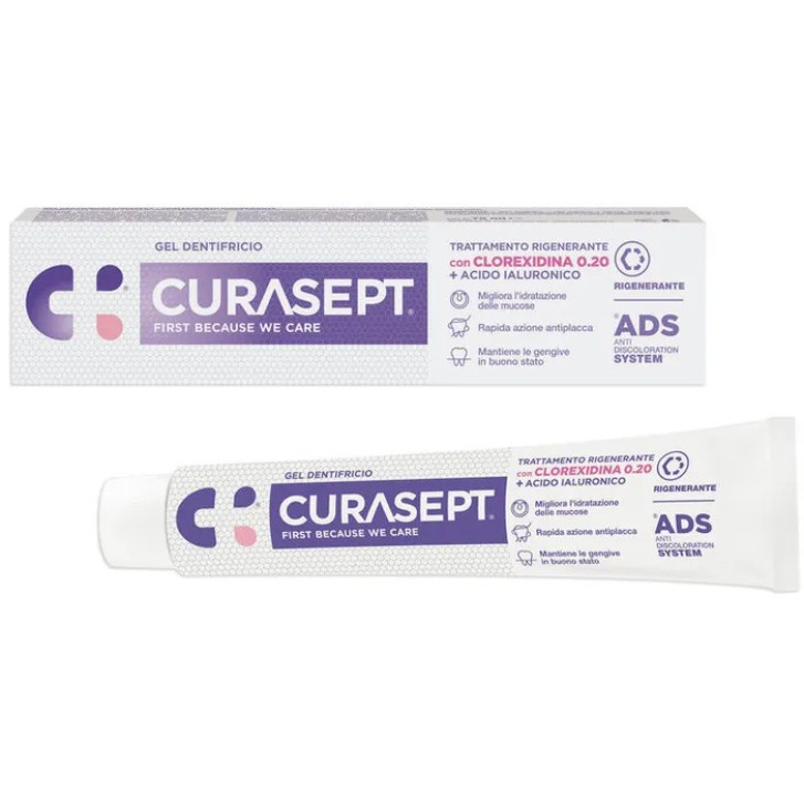 Curasept Gel Dentifricio Ads DNA Trattamento Rigenerante 75ml - Curasept
