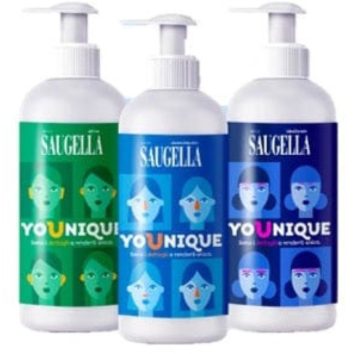 Saugella Younique Bundle Detergente Intimo 3 Flaconi da 200ml - Saugella