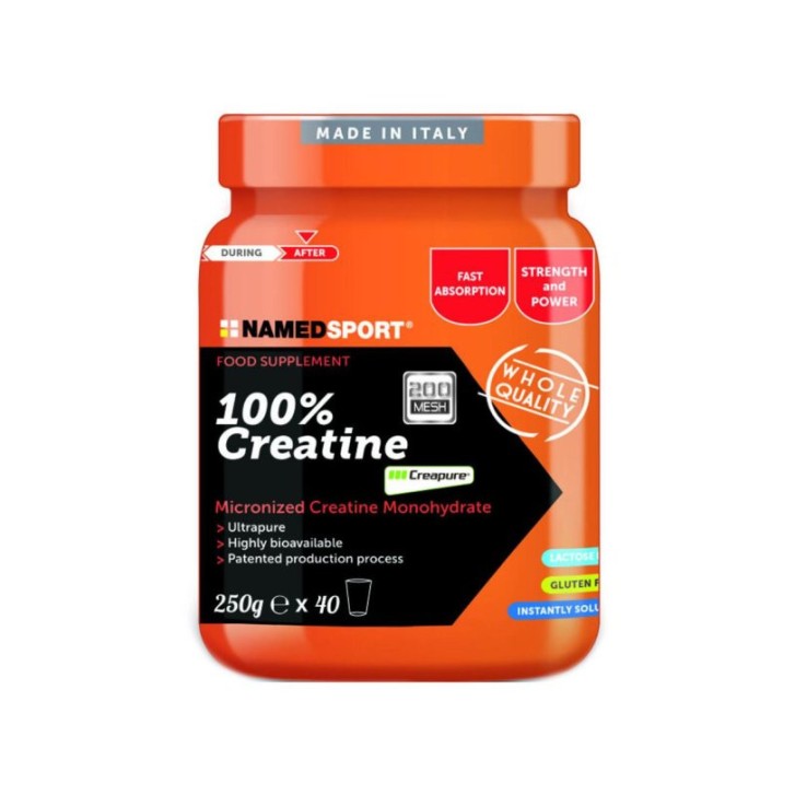 Creatina Monoidrato Micronizzata 250g - NAMED Creatina Monoidrato Micronizzata 250g - NAMED