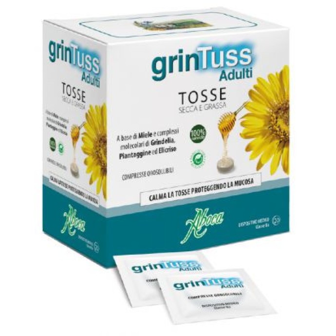 Grintuss Adulti Compresse per Tosse Secca e Grassa 20 compresse - Aboca Grintuss Adulti Compresse per Tosse Secca e Grassa 20 compresse - Aboca