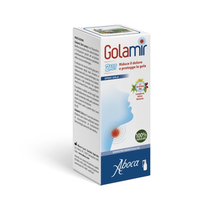 Golamir Spray Dispositivo Medico per Gola 30ml - Golamir Golamir Spray Dispositivo Medico per Gola 30ml - Golamir