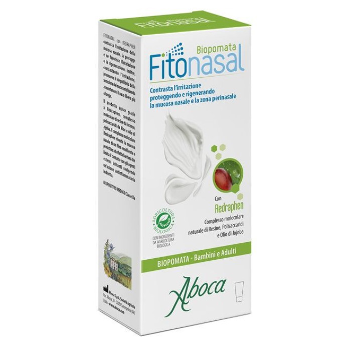 Fitonasal Biopomata 10ml Dispositivo Medico per Naso Irritato - Aboca
