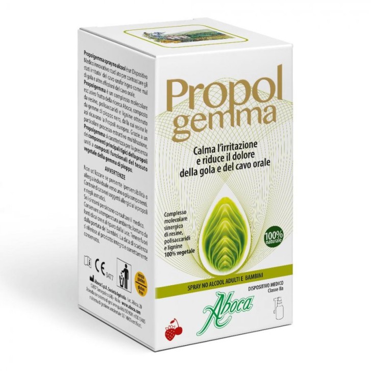 Propolgemma Spray No Alcool Adulti e Bambini 30ml - Aboca