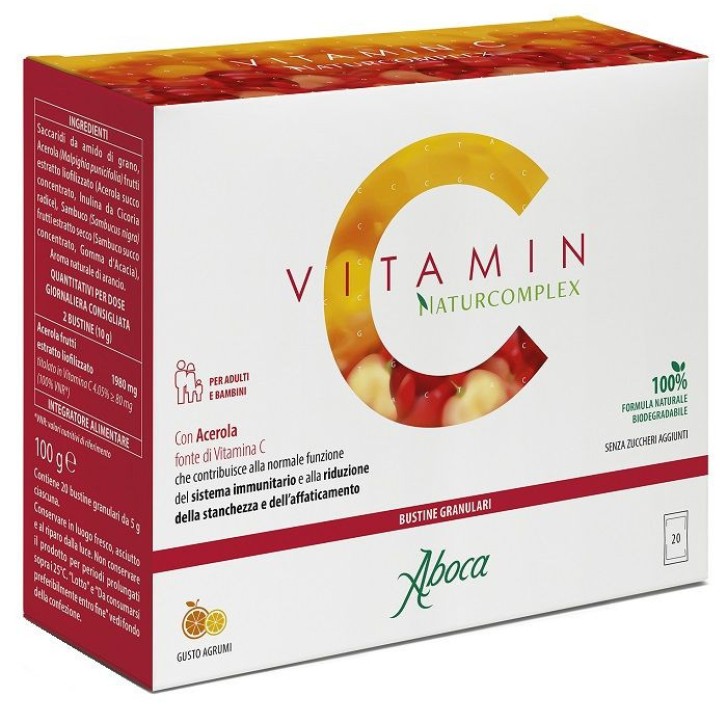 Vitamin C Naturcomplex Integratore in Bustine - Aboca