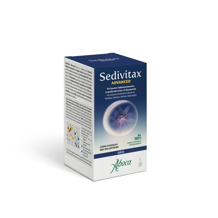 Sedivitax Advanced Gocce Integratore per Sonno e Rilassamento 30ml - Aboca Sedivitax Advanced Gocce Integratore per Sonno e Rilassamento 30ml - Aboca