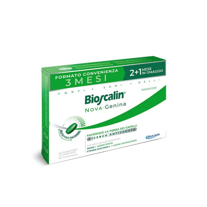 Bioscalin Nova Genina Integratore per Capelli 90 Compresse - Bioscalin