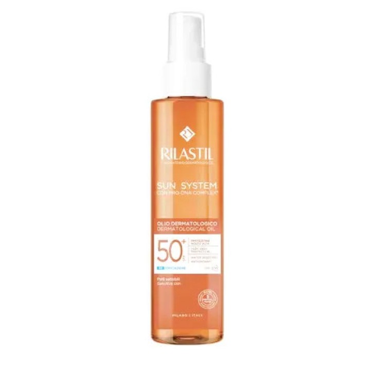 Olio Solare Dermatologico SPF50+ 200 ml - Rilastil