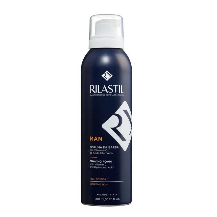 Schiuma da Barba per Pelli Sensibili 200 ml - Rilastil