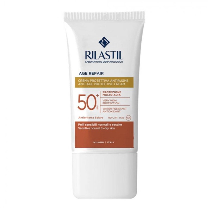 Crema Solare Viso Antirughe SPF 50+ 40ml - Rilastil
