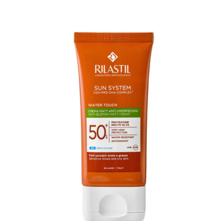 Rilastil Sun SPF50+ Water Matt Color Protezione Solare Viso 50 ml - Rilastil