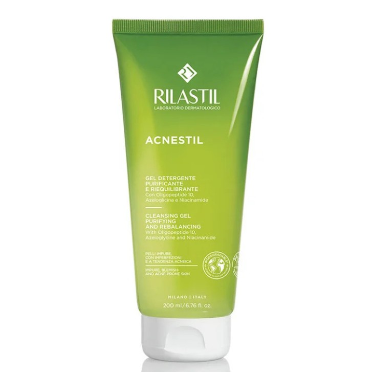 Acnestil Gel Detergente Purificante Riequilibrante 200ml - Rilastil