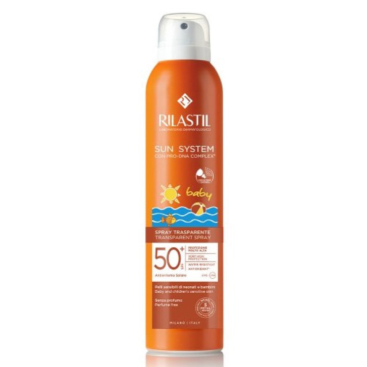 Solare Spray Trasparente Baby SPF 50+ 200ml - Rilastil