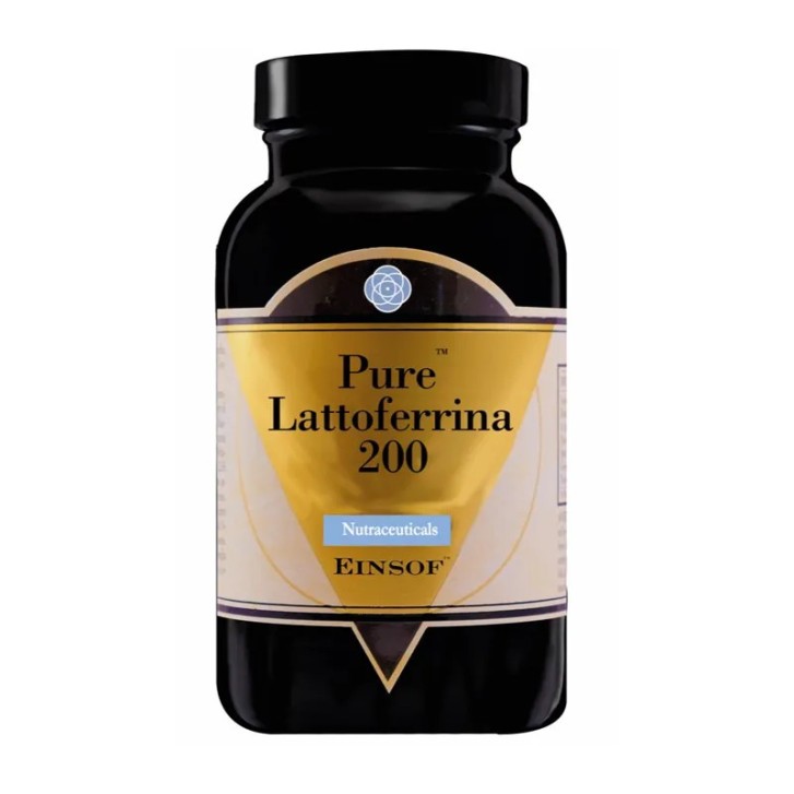 Pure Lattoferrina 200 Einsof Integratore Difesa Immunitaria 60 Vegicapsule - Illuminescience