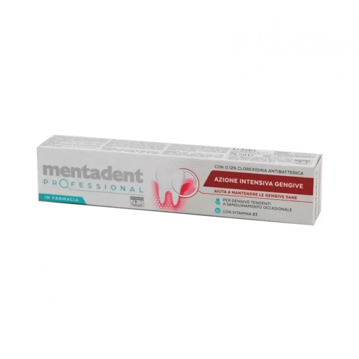 Dentifricio Azione Intensiva Gengive con Clorexidina 0,12% 75 ml - Mentadent