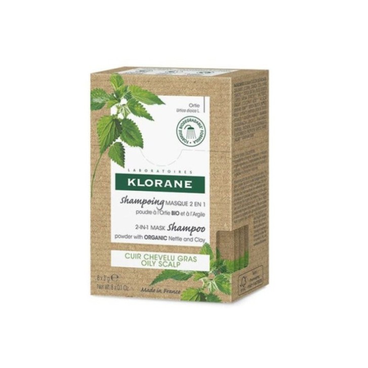 Klorane Shampoo Maschera 2in1 Galanga Sebonormalizzante - Klorane