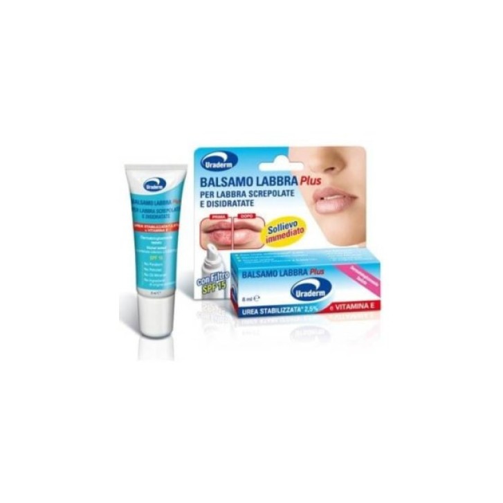 Uraderm Balsamo Labbra Plus Idratazione Profonda 8ml - Planet Pharma